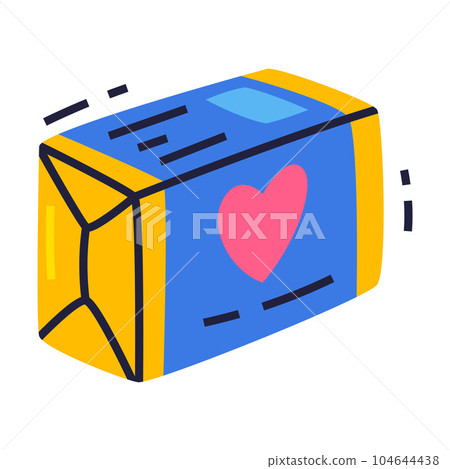 Bubble Gum Wrap or Package as Sweet Chewing Gum Vector Illustration Bubble Gum Wrap or Package as Sweet Chewing Gum Vector Illustration 104644438