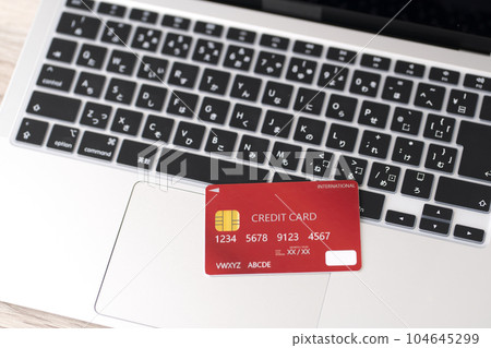 Internet shopping image credit card Internet shopping image credit card 104645299
