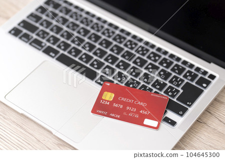 Internet shopping image credit card Internet shopping image credit card 104645300