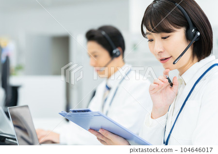 白衣接線員 104646017