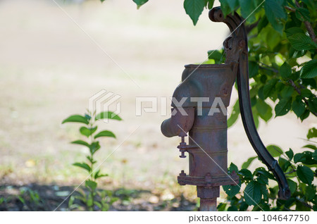 Old well and hot summer drought Old well and hot summer drought 104647750