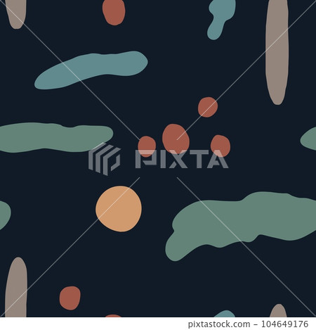 Sea lake flat blue abstract seamless pattern Sea lake flat blue abstract seamless pattern 104649176