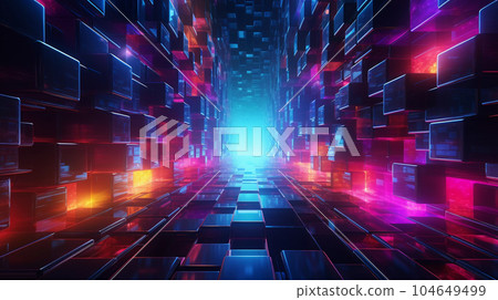 Colorful Vibrant Abstract Background Colorful Vibrant Abstract Background 104649499