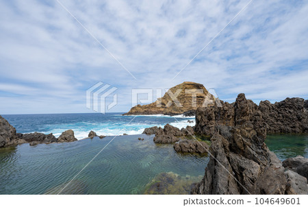 beautiful scenery in Porto Moniz 104649601