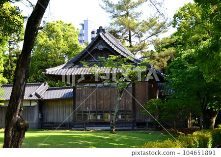 熊本縣的旅遊景點 水前寺成趣園(水前寺公園)能樂堂 熊本縣的旅遊景點 水前寺成趣園(水前寺公園)能樂堂 104651891