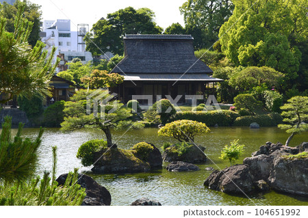 熊本的旅遊勝地水前寺成趣園（水前寺公園） 104651992