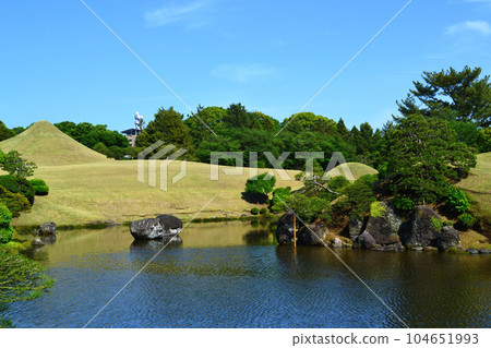 熊本的旅遊勝地水前寺成趣園（水前寺公園） 104651993