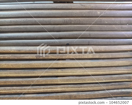 Parallel bamboo slats texture background Parallel bamboo slats texture background 104652007