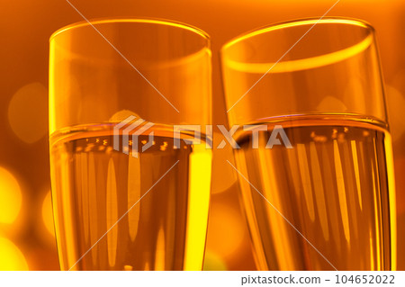 Celebration with sparkling wine Celebration with sparkling wine 104652022