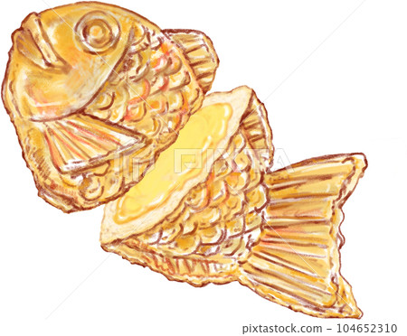 奶油鯛魚燒 104652310