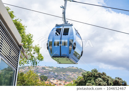 cable car in Funchal, Madeira cable car in Funchal, Madeira 104652467