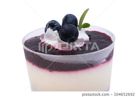 fruit dessert in glass fruit dessert in glass 104652692