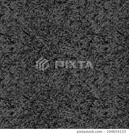 Seamless black and white carpet rug texture background from above Seamless black and white carpet rug texture background from above 104654133