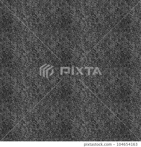 Seamless black and white carpet rug texture background from above 104654163