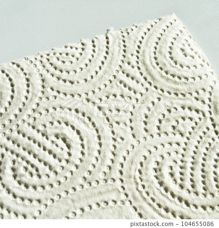 Paper white napkin texture used for kitchen cleaning 104655086