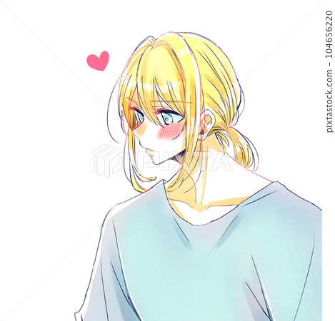 Blond man Koi Blond man Koi 104656220