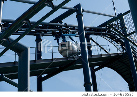 Yamanashi Prefecture Fuji-Q Highland Roller Coaster Amusement Park Morning Day Date Entertainment Sightseeing Memories 104656585