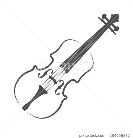 Violin logo icon design 104656872