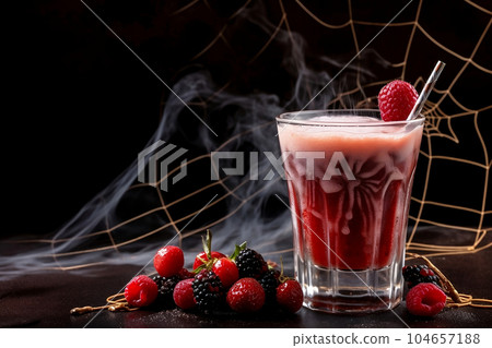 Fruit cocktail for Halloween Fruit cocktail for Halloween 104657188