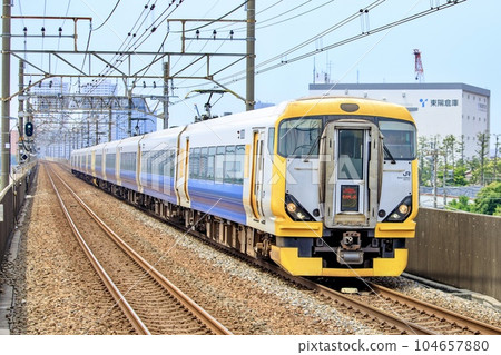 Boso Limited Express E257 Series Wakashio on the Keiyo Line Boso Limited Express E257 Series Wakashio on the Keiyo Line 104657880