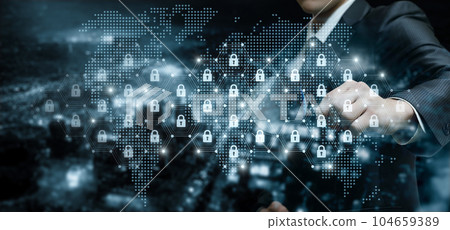 Watching through a magnifying glass world of communication security. 104659389