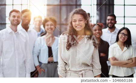 Group of successful people, diversity team smiling concept 104660186