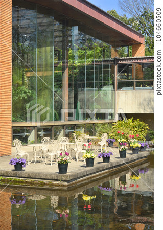 Terrace on the waterside Terrace on the waterside 104660509