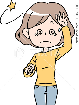 頭暈的女人 頭暈的女人 104662601