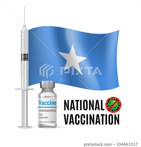 Immunization Icon of Somalia 104663317