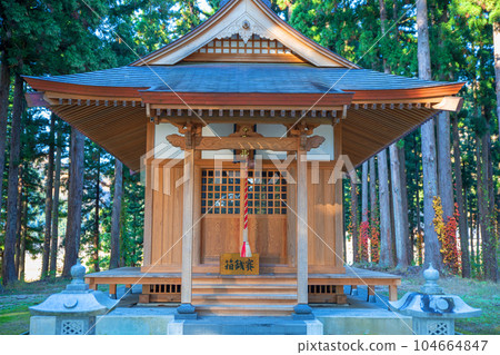 Isurugi Shrine Main Building Minamiuonuma City, Niigata Prefecture Isurugi Shrine Main Building Minamiuonuma City, Niigata Prefecture 104664847