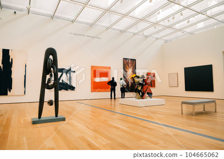 Exhibitions in LACMA, the Los Angeles County Museum of Art. usa - may 2023 104665062