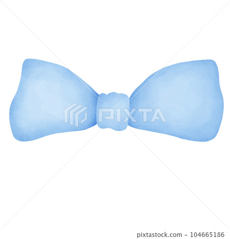 blue bow tie watercolor blue bow tie watercolor 104665186