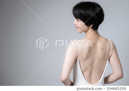 美麗的女人背影 104665209