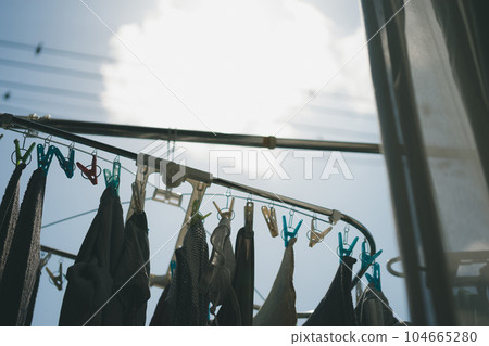 laundry, clothesline, dry 104665280