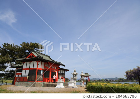 群馬縣大浦郡大浦町多多羅沼澤浮島弁財天景觀 104665796