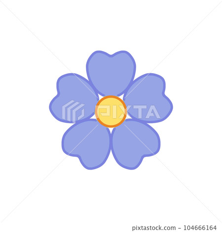 pink flower isolated on white background pink flower isolated on white background 104666164
