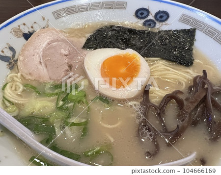 美味的博多拉麵特寫 104666169