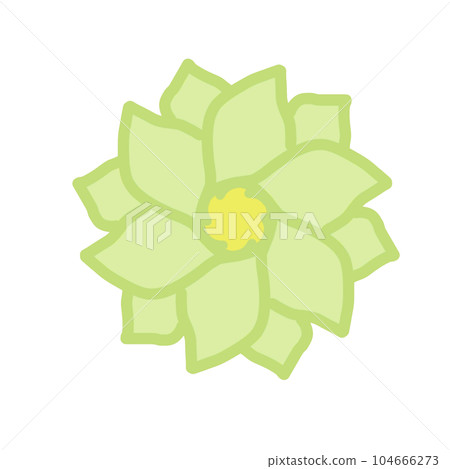 paper sticker on white background flower paper sticker on white background flower 104666273