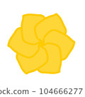 flower icon vector isolated on white background 104666277