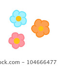 paper sticker on white background 104666477