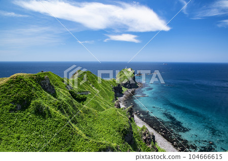 積丹藍和神威岬 104666615