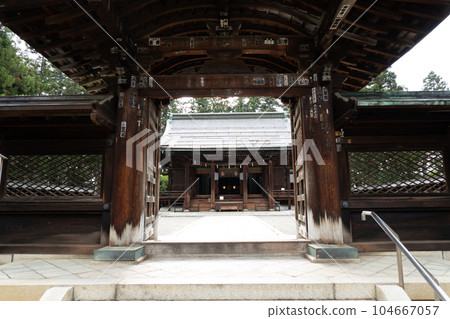 "Yonezawa Castle (Uesugi Shrine)" in Yonezawa City, Yamagata Prefecture 104667057