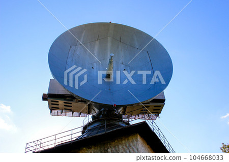 A large satellite dish antenna for meteorological research A large satellite dish antenna for meteorological research 104668033