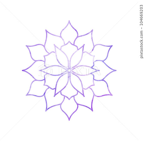 Fantastic watercolor flowers Fantastic watercolor flowers 104669203