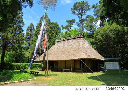 Former Fujita Residence Blue Sky and Carp Streamers 104669692