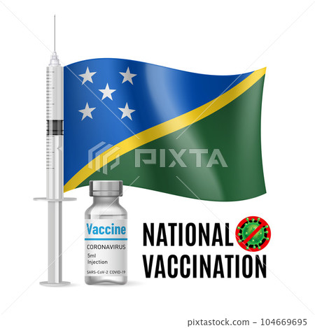 Immunization Icon of Solomon Islands 104669695