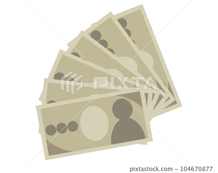 Simple money illustration 104670877