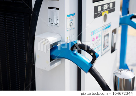 電動汽車充電站停車場 電動汽車充電站停車場 104672344