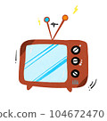 TV vintage television 104672470