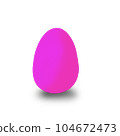 Pink egg 104672473